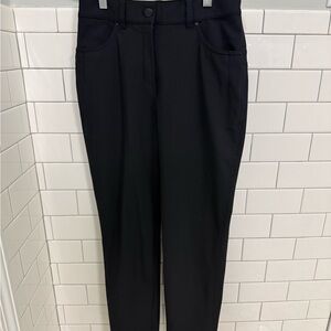 Lululemon 5 Pocket City Skeek Black Pants